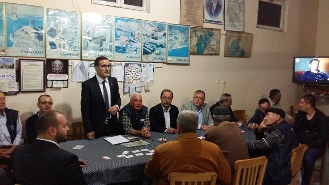 Chp Çanakkale Milletvekili Adayı Can, Seçim Çalışmalarına Devam Ediyor
