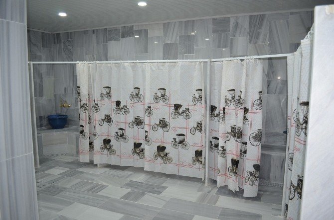 Belediyenin Yaptırdığı Hamam Ve Sauna Hizmete Açıldı