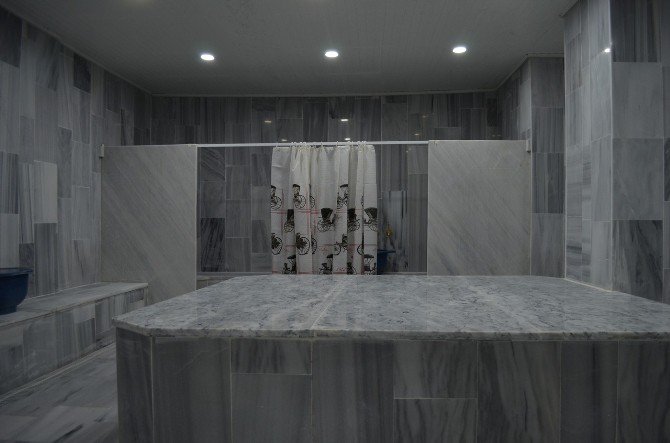 Belediyenin Yaptırdığı Hamam Ve Sauna Hizmete Açıldı