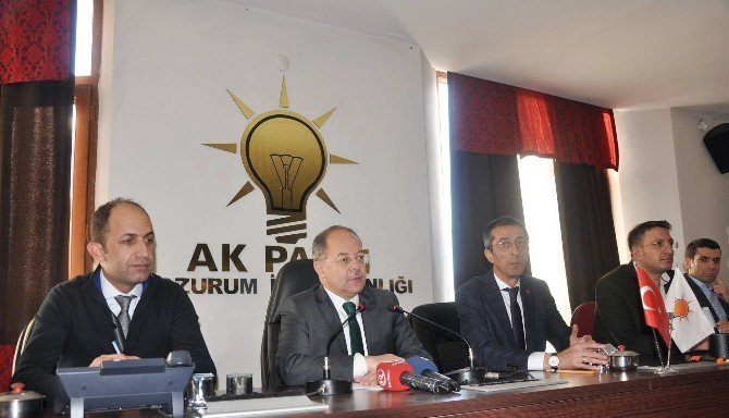 Ak Parti Genel Başkan Yardımcısı Recep Akdağ’dan ’Terör’ Ve ’Bildiri’ Açıklaması