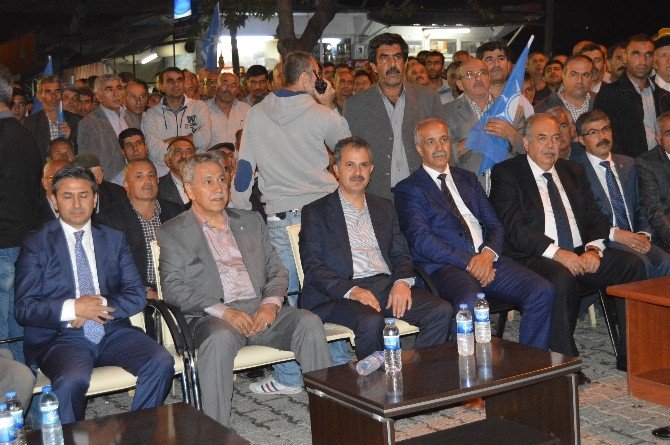 Başbakan Yardımcısı Bülent Arınç, Besni’de Ak Parti Seçim Karargahını Açtı