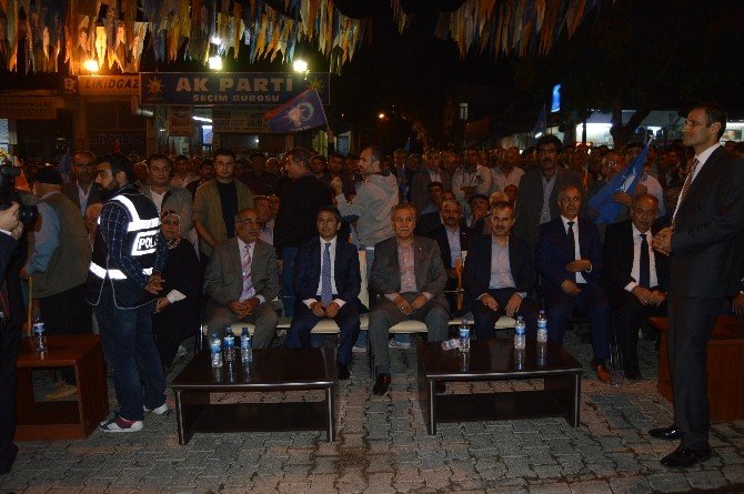 Başbakan Yardımcısı Bülent Arınç, Besni’de Ak Parti Seçim Karargahını Açtı