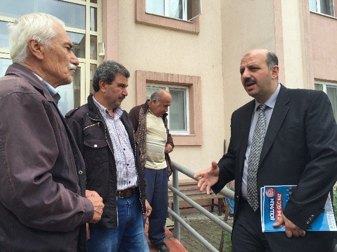Ak Parti Bolu Milletvekili Ve Adayı Ercoşkun; “Emekli Vatandaşlarımız Seçim Beyannamemizden Çok Mutlu”