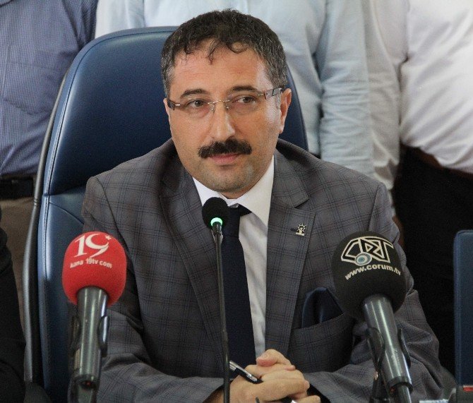 Ak Parti Çorum İl Başkanı Rumi Bekiroğlu;