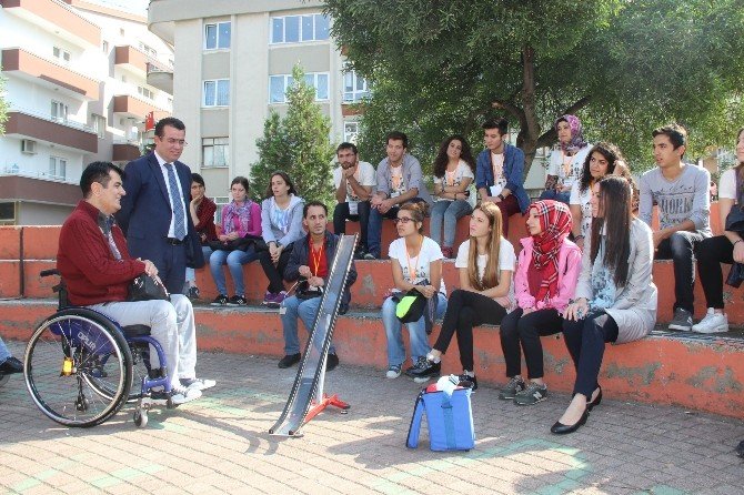 Karaaslan Gençlerle Spor Yaptı