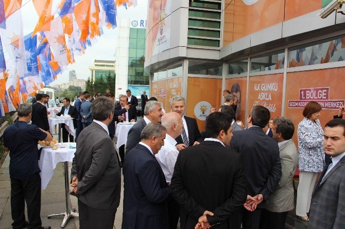 Ak Parti 1. Bölge Seçim Koordinasyon Merkezi Açıldı