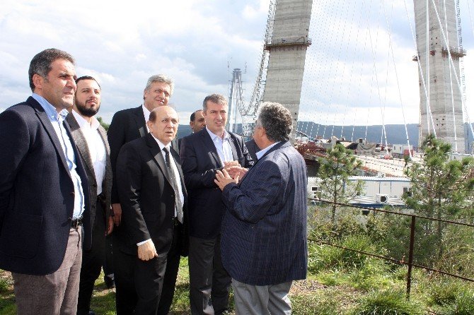 Ak Partili Kuzu’dan 3’üncü Köprü İşçilerine Ziyaret