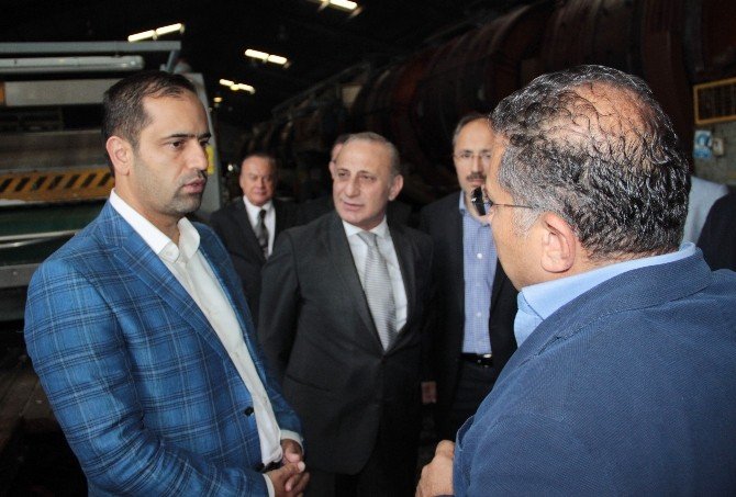 Ak Parti Milletvekili Çonkar, Tuzla’da Fabrikaları Ziyaret Etti