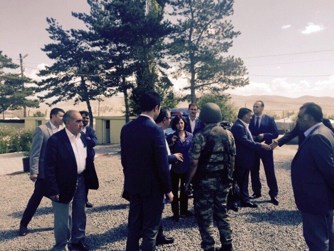 Milletvekili Uçum’dan Saldırıya Uğrayan Karakola Ziyaret