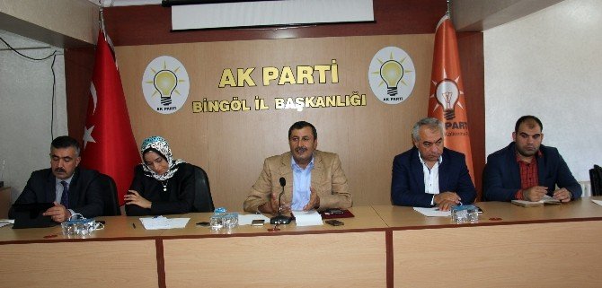 Ak Parti Heyeti Bingöl’de