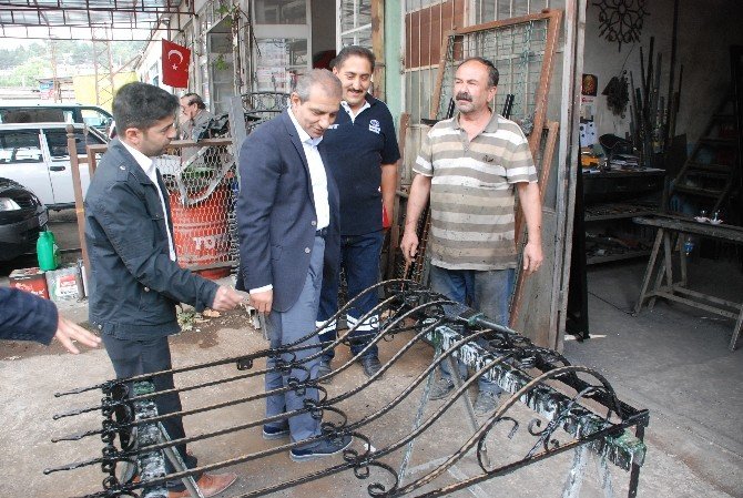 Ak Partili Aslan’dan Sade Seçim Çalışması