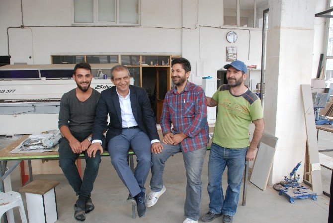 Ak Partili Aslan’dan Sade Seçim Çalışması