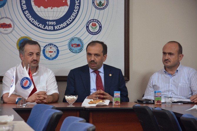 Ak Parti Milletvekili Balta, Diyanet-sen Trabzon Şubesinde Konuştu