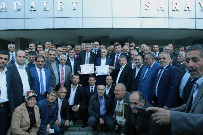 Gümüşhane’nin Yeni Milletvekilleri Mazbatalarını Aldı