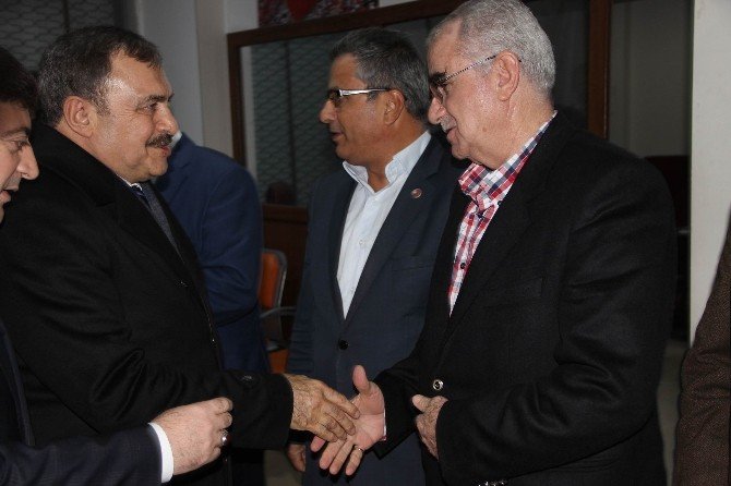 Bakan Eroğlu Ak Parti’yi Ziyaret Etti