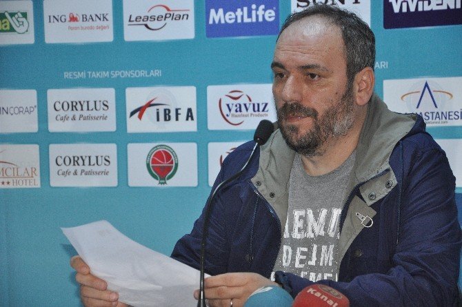 Akın Çorap Yeşilgiresun Belediyespor- İstanbul Büyükşehir Belediyespor Maçının Ardından