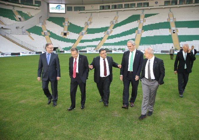 Başkanlardan Timsah Arena’ya Teknik İnceleme