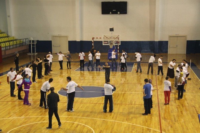 Engelliler Hem Spor Yaptı, Hem Eğlendi