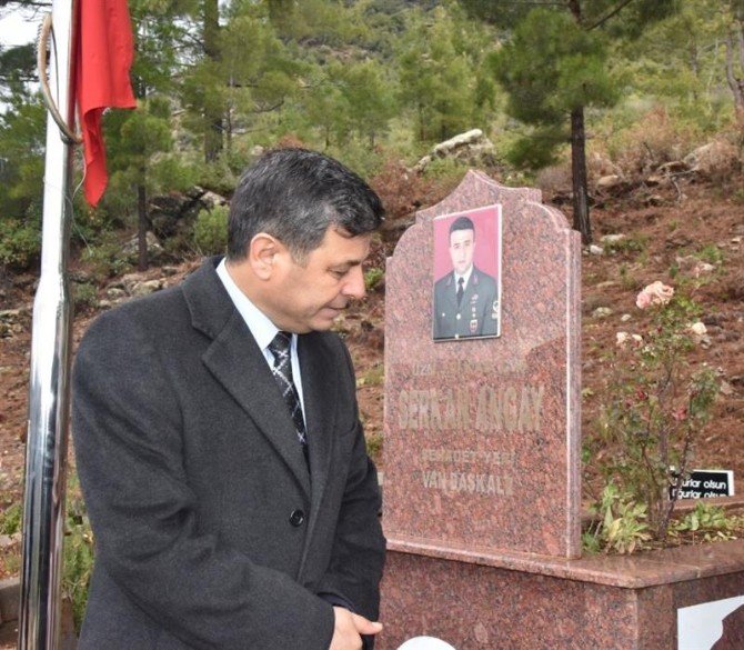 Anamurlu Şehit Uzman Çavuş Unutulmadı