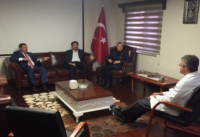 Ak Parti Genel Başkan Yardımcılarından Terör Saldırısında Yaralananlara Ziyaret