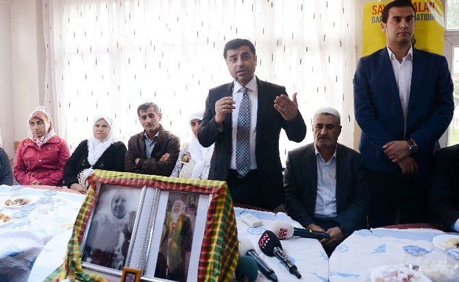 Selahattin Demirtaş: “Halk Acının Etrafında Birleşmeli”
