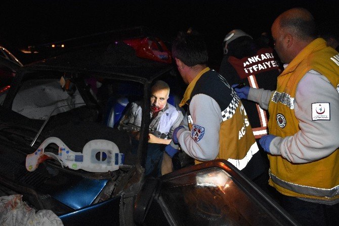 Kızılcahamam’da Trafik Kazası: 1 Ölü, 1 Yaralı