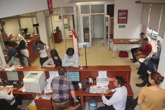 Aöf Önünde Dikey Geçişler İçin Kayıt Yoğunluğu