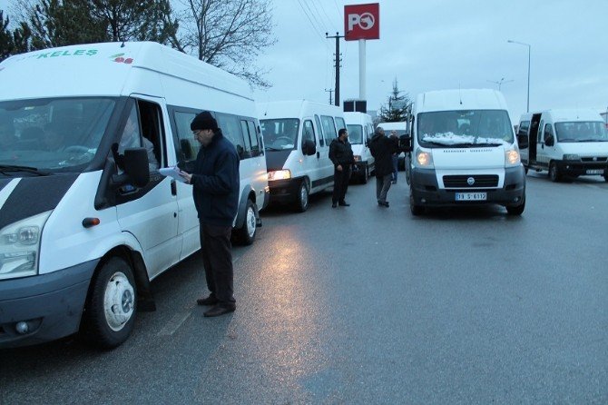 Sungurlu’da Servis Minibüsleri Denetlendi