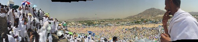 Arafat’ta 50 Derecede Vakfe