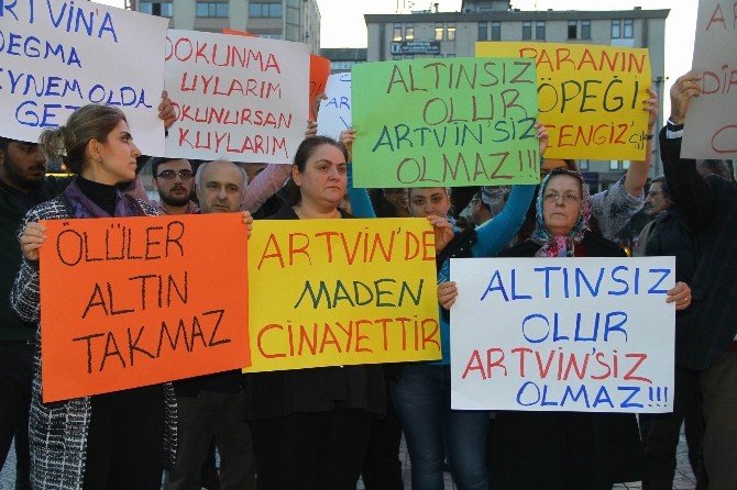 Samsun’da Artvin Derneklerinden Horonlu Eylem