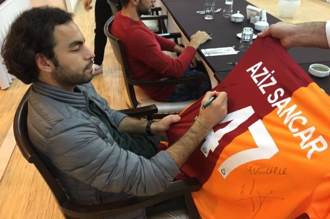 Nobel Ödüllü Aziz Sancar Galatasaray Üyesi Oldu