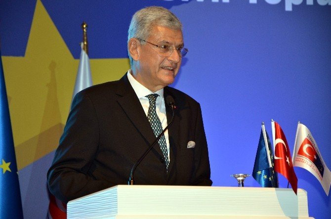 Ab Bakanı Bozkır Sivil Toplum Örgütleri İle Bir Araya Geldi