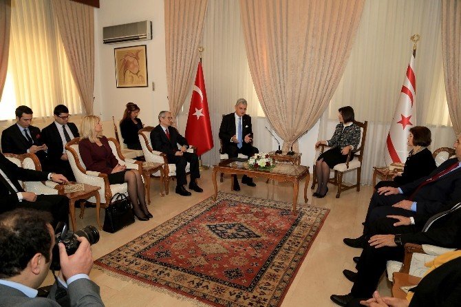 Bozkır, Kktc Meclis Başkanı Siber’le Görüştü