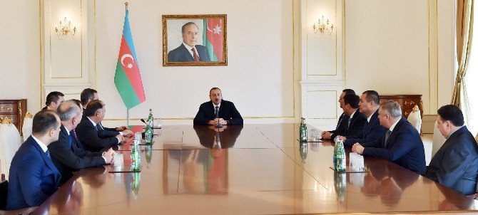Azerbaycan Cumhurbaşkanı İlham Aliyev Mit Müsteşarı Fidan’ı Kabul Etti