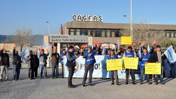 Gübre Fabrikasında Grev
