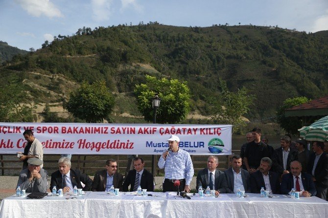 Bakan Akif Çağatay Kılıç Ayvacık’ta