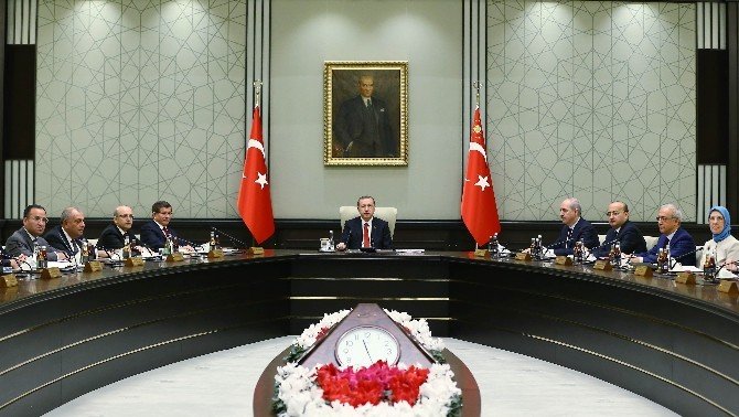 Bakanlar Kurulu Beştepe’de Toplandı