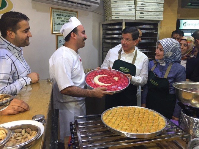 Başbakan Davutoğlu Gaziantep’te