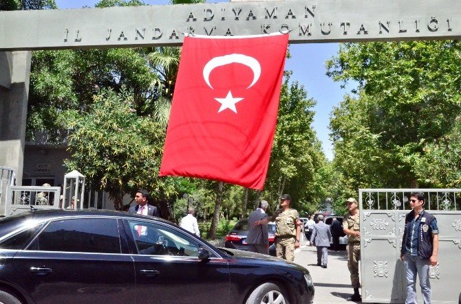 Başbakan Davutoğlu, Şehit Cenazesi İçin Adıyaman’da