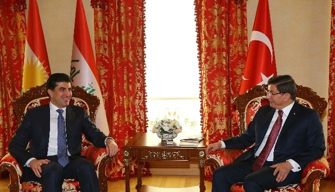 Davutoğlu Barzani İle Görüştü