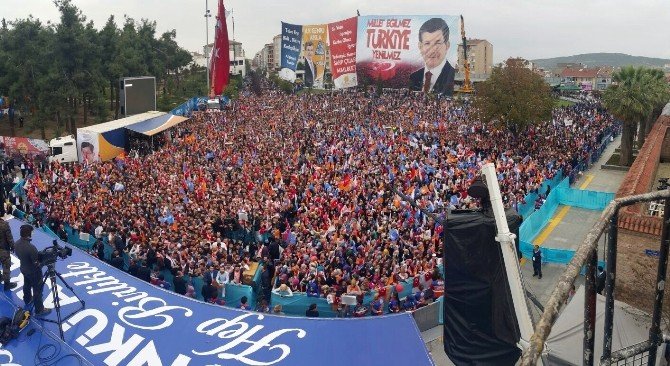 Başbakan Ahmet Davutoğlu’nun Gebze Mitingi (1)