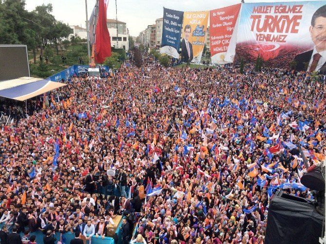 Başbakan Ahmet Davutoğlu’nun Gebze Mitingi (1)