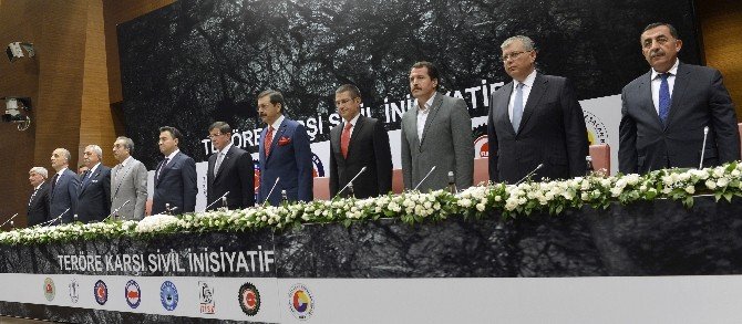 Teröre Karşı Sivil İnisiyatif Toplantısı