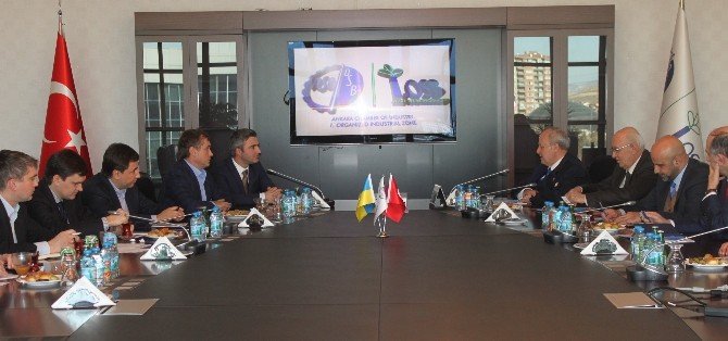 Aso İle Ukrayna Arasında Organize Sanayi Bölgesi İşbirliği