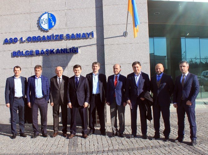 Aso İle Ukrayna Arasında Organize Sanayi Bölgesi İşbirliği