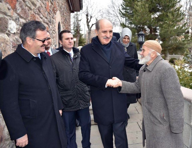 Başbakan Yardımcısı Numan Kurtulmuş Kızılcahamam’da Ziyaretlerde Bulundu