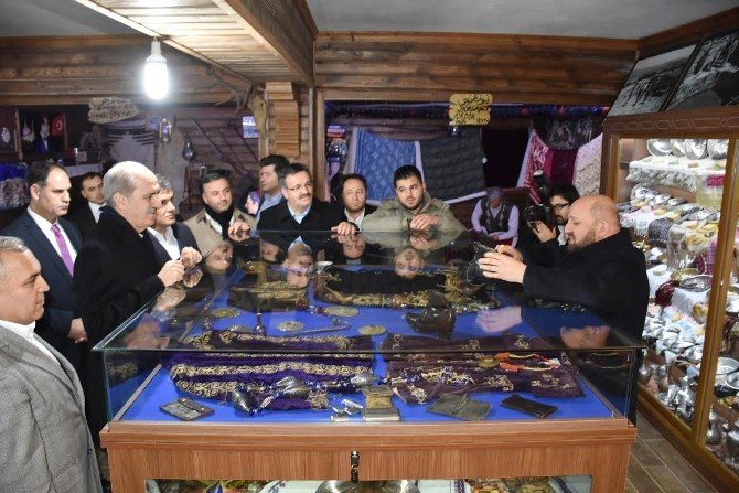 Başbakan Yardımcısı Numan Kurtulmuş Kızılcahamam’da Ziyaretlerde Bulundu
