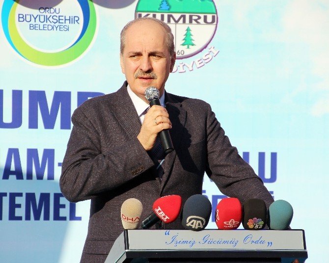 Kurtulmuş: “Yüksek Dağların Dumanı Çok Olur”