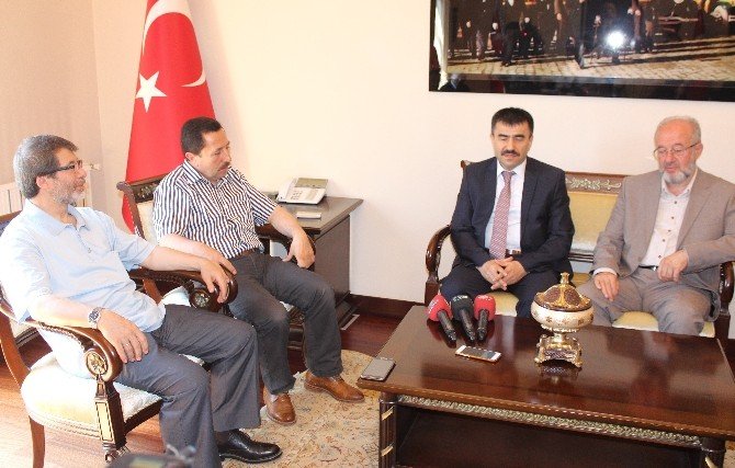 Bik Genel Müdürü Karaca, Vali Balkanlıoğlunu Ziyaret Etti
