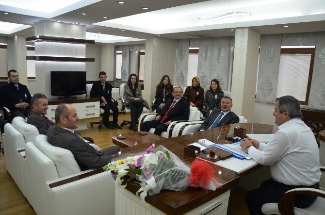 Fatsa Vergi Dairesi’nden Başkan Anlayan’a Ziyaret